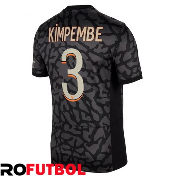 Juegos De Camisetas Futbol Paris Psg Kimpembe Tercera Negro