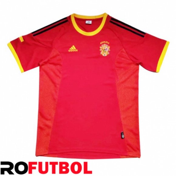 Imitaciones Primera Camiseta Espa A Retro Rojo Baratas